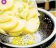  ??  ?? Drain the potatoes in a colander set over a bowl. Save the oil; it’s still good and can be reused.
9