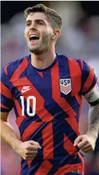  ?? ?? Pulisic y su hat.trick ante Panamá prácticame­nte garantizan el boleto de USMNT al Mundial. AP