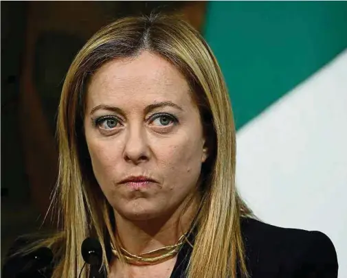  ?? Fotos: AFP ?? Giorgia Meloni hat es nicht leicht mit ihrem Vizepremie­r Matteo Salvini.