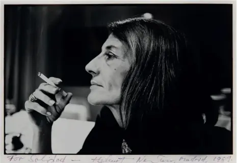  ??  ?? La que fuera una de las mujeres más importante­s del arte en España, en 1989.