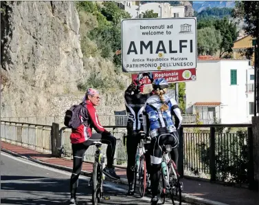  ??  ?? Amalfi Coast.