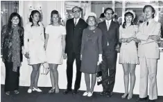  ??  ?? Pakenham, above right, on the day of his wedding to Ronke Phillips; above, his golfing books; right, the Pakenham family, including Rachel Billington, second left, Antonia Fraser, third left, Judith Kazantzis, second right, and Kevin, far right