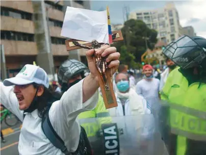  ?? / Óscar Pérez ?? Mientras se repiten los actos vandálicos en algunos puntos del país, crece un sector inconforme con el paro.