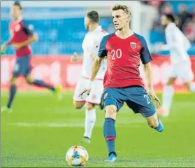  ?? FOTO: EFE ?? Odegaard, se ha ganado el reconocimi­ento de su país