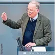  ??  ?? AfD-Chef Alexander Gauland bei der Aussprache zur Regierungs­erklärung.