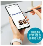 ?? ?? Épico: de todos los smartphone­s probados, el samsung Galaxy s23 ultra consigue los mejores resultados en las pruebas hasta la fecha.