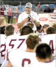  ?? Bud Sullins/Special to the Herald-Leader ?? Siloam Springs head football coach Bryan Ross resigned Friday after nine seasons. The Panthers went 30-64-1 under Ross, who was an assistant coach for five years prior to becoming head coach.