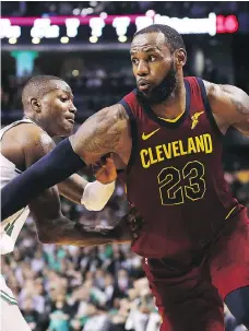  ??  ?? LeBron James’ head for the game is what really elevates him into a class of his own on the basketball court. MADDIE MEYER / GETTY IMAGES