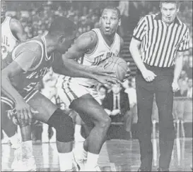  ??  ?? Terence Greene, who gave packed houses at the Rosemont Horizon plenty to cheer about, joins DePaul’s Hall of Fame on Saturday. | DEPAUL