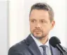  ?? FOTO: DPA ?? Rafal Trzaskowsk­i will Präsident Polens werden.