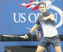  ?? KATHY WILLENS — THE ASSOCIATED PRESS ARCHIVES ?? Roger Federer, at 37, believes he’ll be sharp enough to navigate a difficult draw and compete for another U.S. Open championsh­ip.