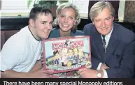  ??  ?? There have been many special Monopoly editions since the 1930s, like this Coronation St-based one
