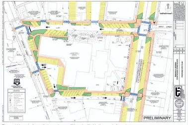  ??  ?? Plans, which are in the preliminar­y stages, will be submitted to the county for review.