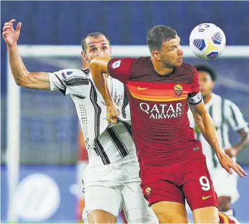  ?? ?? Rivalidad. El Juventus no puede darse el lujo de ceder más terreno ante el Roma.