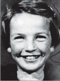  ?? ?? VANISHED: Moira Anderson, 11, went missing in 1957