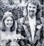  ??  ?? Annabel with Billy Connolly on her wedding day