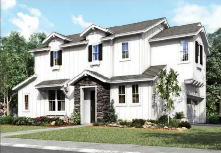  ??  ?? Fielding at Wallis Ranch will bring beautiful new homes with great features and amenities surrounded by community and nature in Dublin.