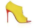  ??  ?? Sold-out Louboutin neoprene shoe at net-a-porter.com.