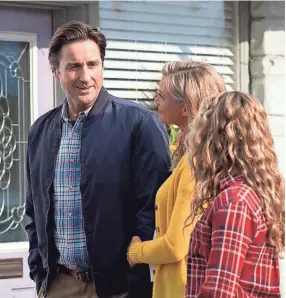  ?? ERIKA DOSS/THE CW ?? Luke Wilson, from left, Amy Smart and Brec Bassinger in a scene from the new CW series “Stargirl,” based on the character from DC Comics.