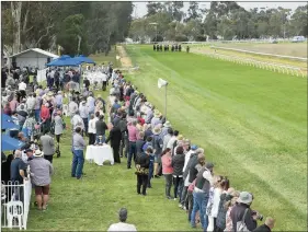  ??  ?? RACING ACTION: the town. Murtoa Cup is part of a big weekend of activities in Picture: PAUL CARRACHER