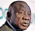  ?? ?? PRESIDENT Cyril Ramaphosa during a question and answer in Parliament. The president has been found to have broken oath of office by the Section 89 panel after released its report.