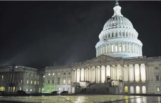  ??  ?? Cliff Owen The Associated Press House lawmakers have left Washington for their August recess. Senators are staying behind for a scheduled two-week stint.