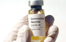  ?? /ARCHIVO OEM ?? La ciudad y el condado El Paso tendrán más dosis de la vacuna contra el covid