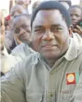  ??  ?? Hakainde Hichilema