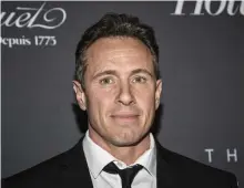  ?? AP FILE ?? DETAILS: Former CNN anchor Chris Cuomo is facing a sexual harassment allegation.