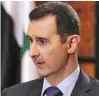  ??  ?? Bashar Al Assad