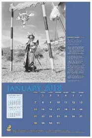  ??  ?? Genghis Khan is one of the films featured on the NCCA 2018 calendar.