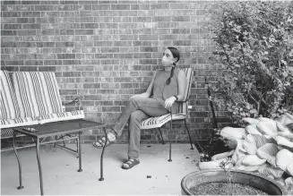  ?? [DOUG HOKE/ THE OKLAHOMAN] ?? Norman Mayor Breea Clark sits at her home in Norman.