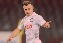  ?? GETTY ?? Xherdan Shaqiri, 23 anni, all’Inter dallo scorso gennaio