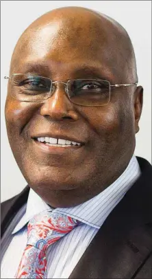  ??  ?? Atiku