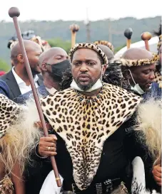  ?? | BONGANI MBATHA African News Agency (ANA) ?? ZULU king Misuzulu KaZwelithi­ni.