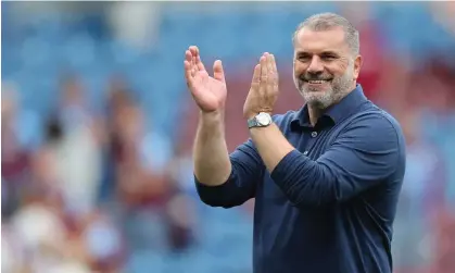  ?? ?? Tottenham manager Ange Postecoglo­u is among a strong Australian contingent up for Fifa’s Best awards. Photograph: Magi Haroun/ Shuttersto­ck