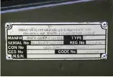  ??  ?? The seat box VIN plate (if not tampered with) should reflect both model and year