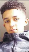  ??  ?? Victim Darnell Harte, 15