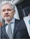  ??  ?? Londres. Assange tiene más de cinco años en la Embajada.