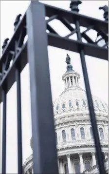  ?? Getty Images ?? The exterior of the U.S. Capitol is seen from the East Front in Washington, D.C.