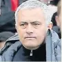  ??  ?? IN THE RACE But Europa League is Jose’s priority