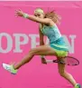  ?? AFP ?? Aleksandra Krunic eliminated seventh seed Alison Riske in Tokyo. —