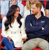  ?? ?? PRESSURE: Meghan and Harry