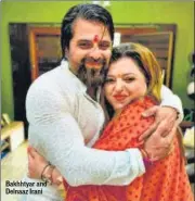  ??  ?? Bakhhtyar and Delnaaz Irani