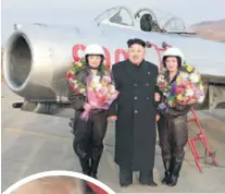  ??  ?? Djetinjast Kim Jong-un je nepredvidl­jiv, a na svaku Trumpovu izjavu reagira provokacio­m s osmjehom