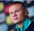  ?? FREDRIK VARFJELL / NTB ?? Erling Braut Haaland blir Norges kaptein når Slovenia venter på Ullevaal torsdag.