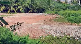  ??  ?? Kelaniya land filling area near the Tyre Corporatio­n