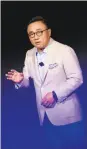  ??  ?? Samsung executive DJ Koh also talked about the Note8.