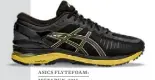  ??  ?? ASICS FLYTEFOAM: METARUN, 2015