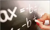  ?? DREAMSTIME/TNS ?? Denise Forte, CEO of the Education Trust, says the drop in math competency could result in the loss of “future doctors, engineers, computer scientists.”